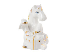 Скульптура Конячка з подарунком 8см 149-513