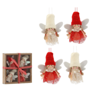 Набор ёлочных игрушек Феи 6см 5900779840133