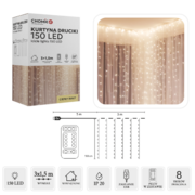 Гирлянда Штора 3х1,5м 5900779898479 - в интернет-магазине Мир посуды Гирлянда Штора 3х1,5м 5900779898479 - Мир посуды