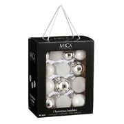 Набор ёлочных игрушек 5/6/7см 8720983280207