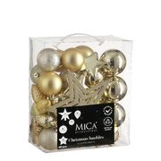 Набор ёлочных игрушек 6/7/8см 8720983287695