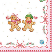 Набор салфеток Sweet Christmas 33х33см R0414#SWEC