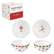 Набор салатников Christmas Twist 15см R3119#CTWI