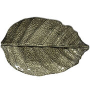 Блюдо Forest Dream Лист берези 32х21см R1535#FODG