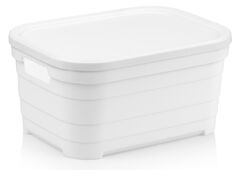 Кошик з кришкою Pyramid 24х18х12,5см 00638 White