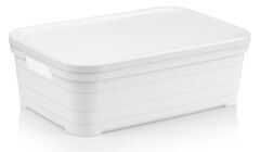 Кошик з кришкою Pyramid 36х24х12,5см 00642 White