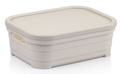 Кошик з кришкою Pyramid 24х18,3х8,5см 00637 Bej