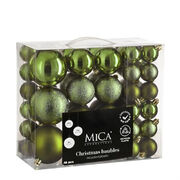 Набор ёлочных игрушек 4/6/8см 8720983287572