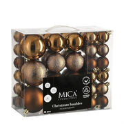 Набор ёлочных игрушек 4/6/8см 8720983287626