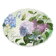 Блюдо овальное Букет Гортензий 46х34см 34831