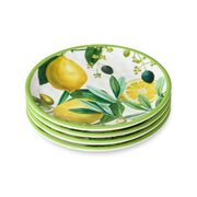 Набор тарелок десертных Лимоны и Оливки 15см 34862-set