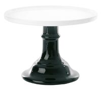 Тортівниця біла на чорній ніжці 25см 5710228029947