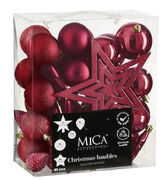 Набор ёлочных игрушек 6/7/8см 8720983287718