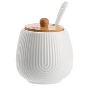 Сахарница с крышкой и ложкой Intavola Stripes 250мл U10202007A83