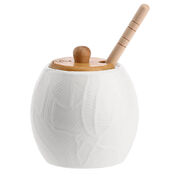 Доза для меда с крышкой и палочкой Intavola Leaves 250мл U10206091A83