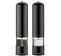 Набор электрических мельниц для соли и перца Bergamo black 23см 615012