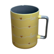 Кружка Heartbeat 400мл M0520-RX-N250519Yellow