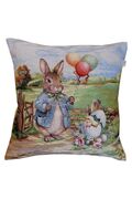 Подушка декоративная Настроение Заяц с шариками 45х45см 4823093477452