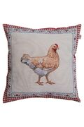 Подушка декоративная Благополучие Курочка 45х45см 4823093477483