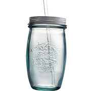 Стакан с крышкой и трубочкой Authentic 450мл 2340