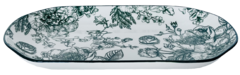 Блюдо овальное Blossom Green 30см YF7002-7