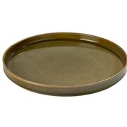 Тарелка обеденная с бортом 90° Helix Bamboo 27см HL-BB-27-RD