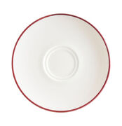 Блюдце Linea Burgundy 16см LNEBDGRM04CT