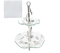 Етажерка 2-х ярусна Виноград 18/28см 37211