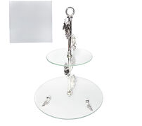 Етажерка 2-х ярусна Виноград 20/30см 37239