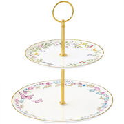 Этажерка 2-х ярусная Fancy Garden 16/21см R3491#FGAR