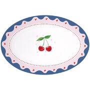 Блюдо овальное Fruit Mania 35х23,5см R1316#FMAN