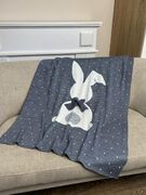 Плед детский Зайка-мечтатель 85х95см 4823093478145