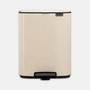 Сміттєвий бак Pedal Bin Bo Soft Beige 12л 238024