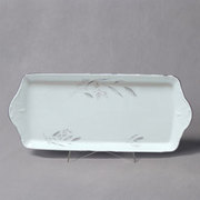 Поднос прямоугольный Constance Серебряные колосья 39см