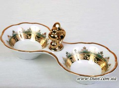 Сільничка-перечниця Constance Зелена стрічка - в інтернет-магазині Світ посуду Сільничка-перечниця Constance Зелена стрічка - Світ посуду