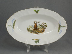 Блюдо овальное Bernadotte Охотничьи сюжеты 24см