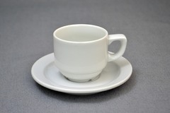 Чашка для кофе с блюдцем Praktik 120мл