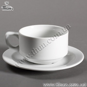 Чашка для чая с блюдцем Praktik 260мл