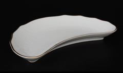 Блюдо полумесяц Ofelie Отводка золото 23 см