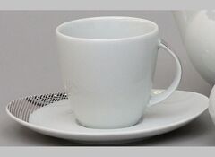 Набор кофейных чашек с блюдцами Loos 2680500 150мл