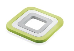 Набір підставок My Kitchen Зелено-білий 15x15см 29230084