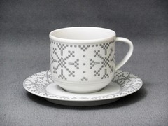 Набір чайних чашок Catrin Орнамент 270мл - в інтернет-магазині Світ посуду Набір чайних чашок Catrin Орнамент 270мл - Світ посуду