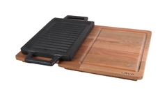 Сковорода-гриль низька на підставці Frying pans 22см LV ECO HP 2215 T13 K4