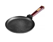 Сковорода чугунная для блинов Optima-Bordo 24см О2415-Р2