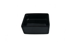 Салатник квадратный Fudo чёрный 6,5см 754089