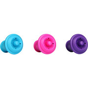 Набор пробок для бутылок Vacuum wine stopper pink/blue/purple 8850606