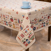Скатерть гобеленовая Кухонные мелочи 140х180см EKS13222Mantel140x180