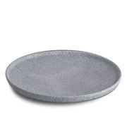 Тарелка обеденная Granit Light gray без глазурования 26см G1Q2126