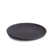 Тарелка десертная Granit Dark grey без глазурования 20см G4Q2120