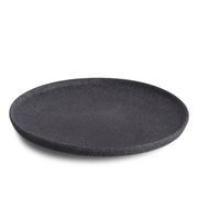 Тарелка обеденная Granit Dark grey без глазурования 26см G4Q2126